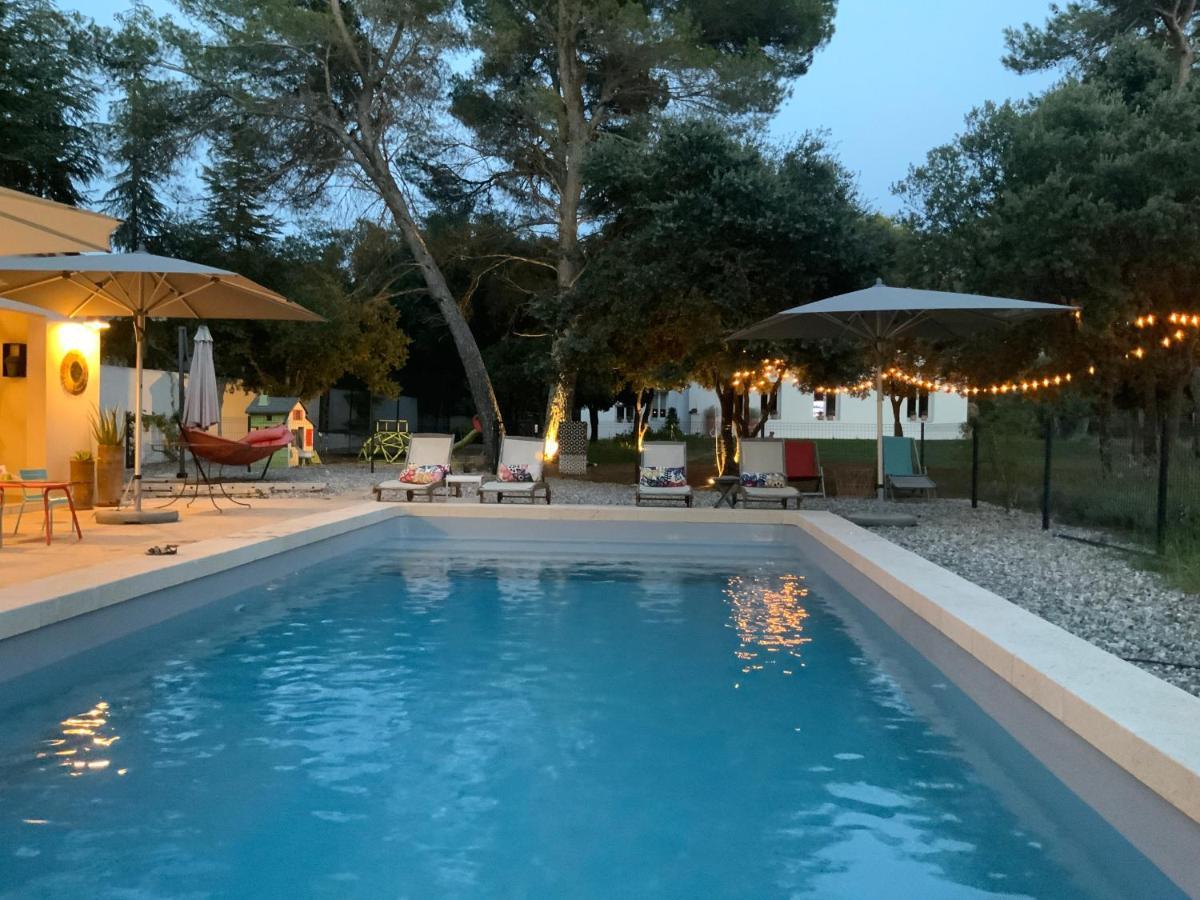 Willa Gite Dans Les Pins Avec Piscine Mazan Zewnętrze zdjęcie