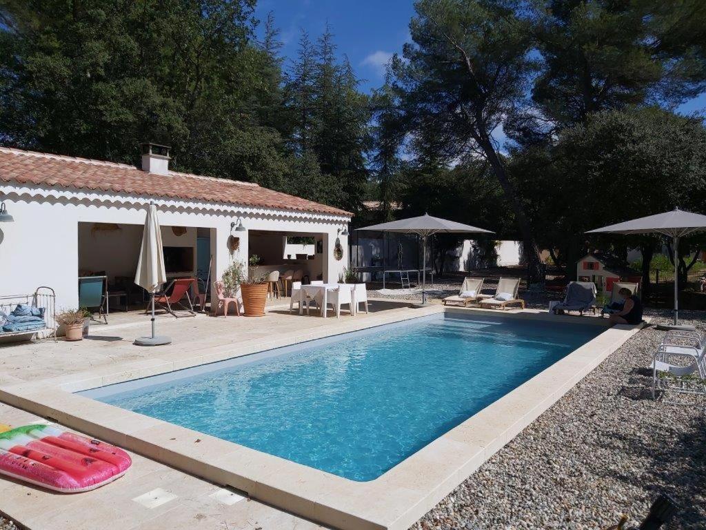 Willa Gite Dans Les Pins Avec Piscine Mazan Zewnętrze zdjęcie